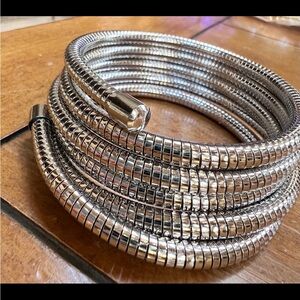 Stainless Steel Coil Style Bangle